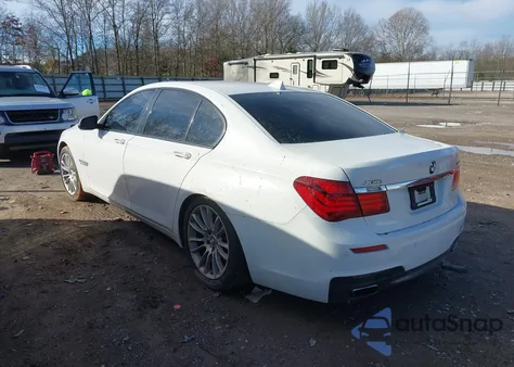 2014 BMW 750I xDrive from USA, damaged, VIN WBAYB6C58ED224993